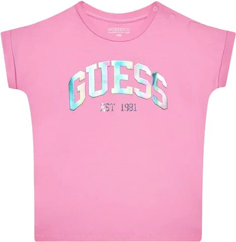 GUESS T-Shirt Bimba Art K3ri25 K6yw1 P-E 23 Colore E Misura A Scelta CICLAMINO VIBES