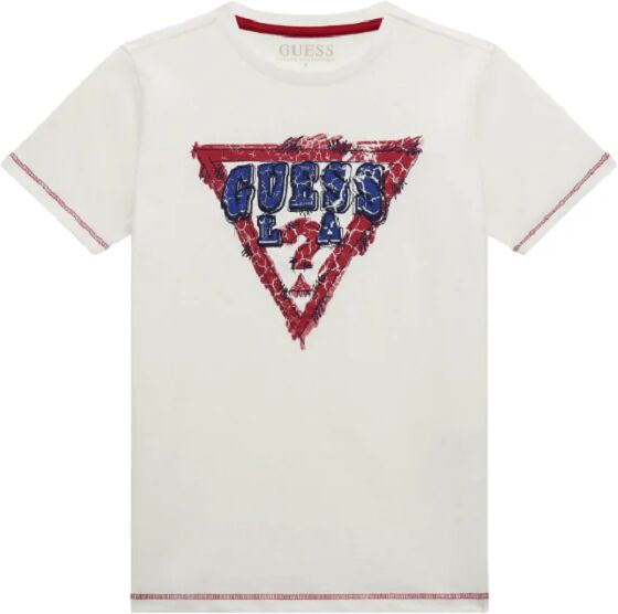 Guess T-Shirt Bimbo Art L4ri18a Ak6xn1 PURE WHITE