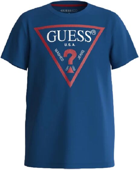 Guess T-Shirt Bimbo Art L73i55a Ak8hm0 BLUE MAYA