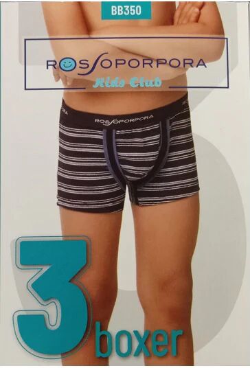 ROSSOPORPORA 3 Boxer Bimbo Art Bb350 Colore Assortito Misura A Scelta ASSORTITO