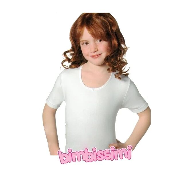 BIMBISSIMI T-Shirt Bimba In Caldo Cotone Art. Tm311b Col. Foto Mis. A Scelta BIANCO 8 (11-12 ANNI)