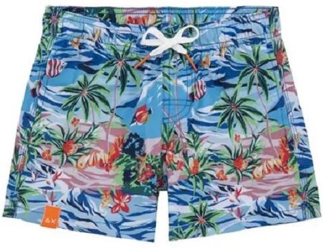 SUN68 Boxer Da Mare Bimbo Art H19317 12 Colore Blu Misura A Scelta BLU