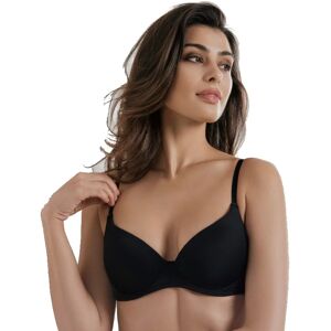 COCONUDA Reggiseno Donna Art Papavero Colore E Misura A Scelta NERO 4C