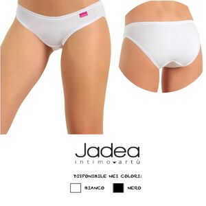 JADEA 3 Slip Donna A Vita Bassa In Cotone Art. 7000 Col. E Mis. A Scelta BIANCO 5