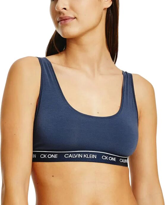 Calvin Reggiseno Donna Art 000qf6502e A-I 22 Colore A Scelta Misura A Scelta BLUE IRIS