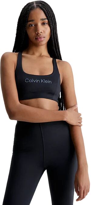 Calvin Reggiseno Sportivo Donna Art 00gws3k119 P-E 23 Colore E Misura A Scelta CK BLACK