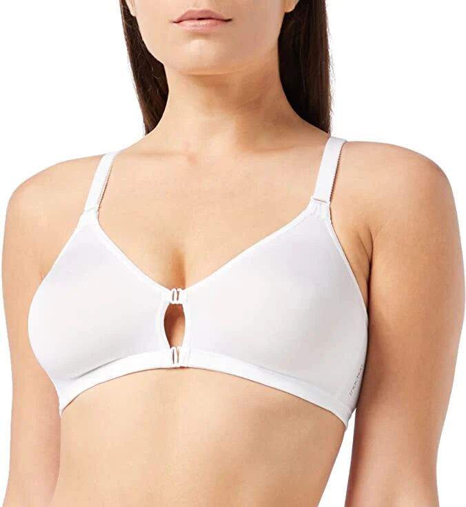 TRIUMPH Reggiseno Donna Senza Ferretto Art Triaction Colore E Misura A Scelta BIANCO