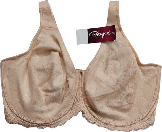 PLAYTEX Reggiseno Donna Con Ferretto Minimizer In Pizzo Art Am00977 Colore E Misura A Scelta CHAMPAGNE