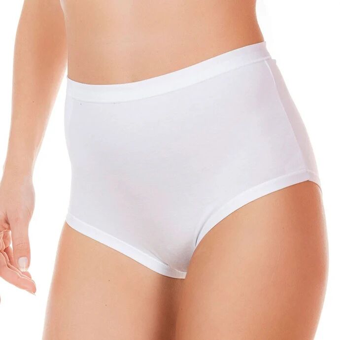 JADEA 6 Culotte Donna Art 787 Colore E Misura A Scelta BIANCO