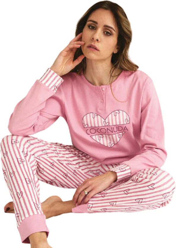 Coconuda Pigiama Donna Art Cnp124 ROSA