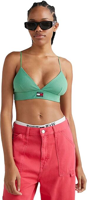 TOMMY HILFIGER Top Bralette Donna Art Dw0dw15305 P-E 23 Colore E Misura A Scelta COASTAL GREEN