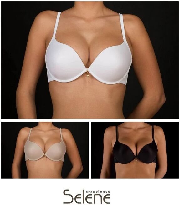 SELENE Reggiseno Donna Con Ferretto Art. Raquel Coppa B Col. E Mis. A Scelta BIANCO 1 COPPA B