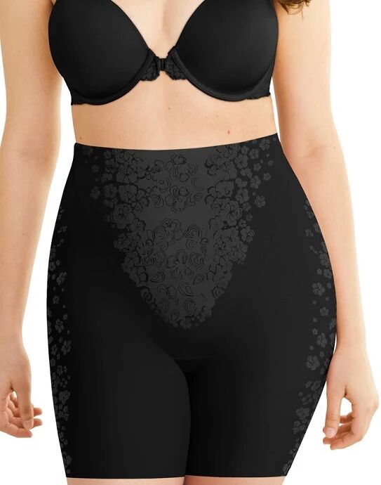 PLAYTEX Guaina Gambetta Donna Art Am00071 Xbk Colore Nero Misura A Scelta NERO