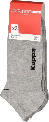 KAPPA 6 Fantasmini Unisex In Cotone Elastico Art K006 Colore E Misura A Scelta GRIGIO