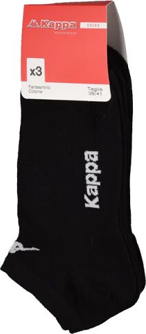 KAPPA 6 Fantasmini Unisex In Cotone Elastico Art K006 Colore E Misura A Scelta NERO