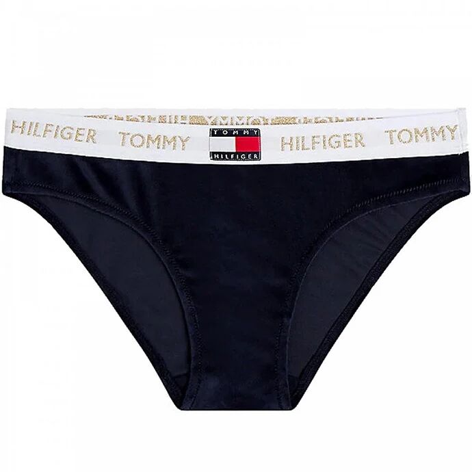 TOMMY HILFIGER Slip In Velour Donna Art Uw0uw02481 Dw5 Colore Blu Scuro Misura A Scelta BLU SCURO XS