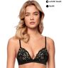 INFIORE Reggiseno Triangolo Imbottito Senza Ferretto Art 5010 Colore A Scelta Misura A Scelta LUXURY BLACK