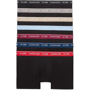 Calvin 7 Boxer Uomo Art 000nb2860a A-I 22 Colore A Foto Misura A Scelta B-TFT/BL/FD GY/RD CR/CL NV/PL BL/EX