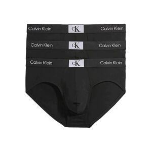 Calvin 3 Slip Uomo Art 000nb3527a Colore E Misura A Scelta BLACK