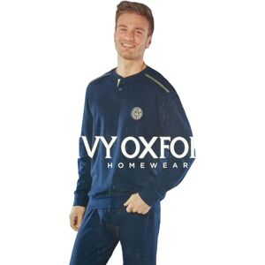 IVY OXFORD Pigiama Uomo Yvy Oxford Art 19ivyp Il2 A-I 22 Colore A Scelta Misura A Scelta NAVY