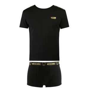 MOSCHINO T-Shirt Con Boxer Uomo Art 2102 8119 A-I 22 Colore Foto Misura A Scelta 555