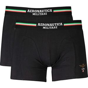 Aereonautica Militare 2 Boxer Uomo Art Scobx001j508 Colore E Misura A Scelta Nero