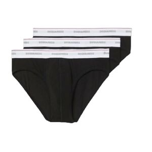 Dsquared2 3pk Slip Uomo Art Dcx610040 NERO