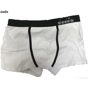 DIADORA 3 Boxer Uomo Art Dup5037/3 300 White Colore Bianco Misura A Scelta BIANCO XL