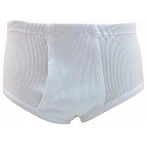 MORETTA Slip Uomo In Cotone A Costine Art. 05 Col. E Mis. A Scelta BIANCO 7