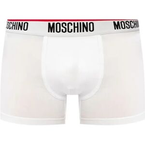 MOSCHINO 3 Pack Boxer Uomo Art A4706 5670 1 Colore Foto Misura A Scelta bianco XS