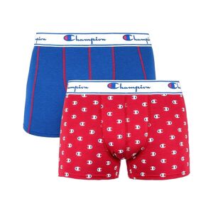 CHAMPION 2 Boxers Uomo Art Y081w Colore E Misura A Scelta grigio e blu-rosso e blu XL