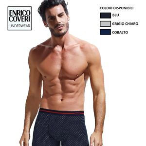 ENRICO COVERI 6 Boxer Uomo Art Eb1665 Colore Foto Misura A Scelta FOTO XL