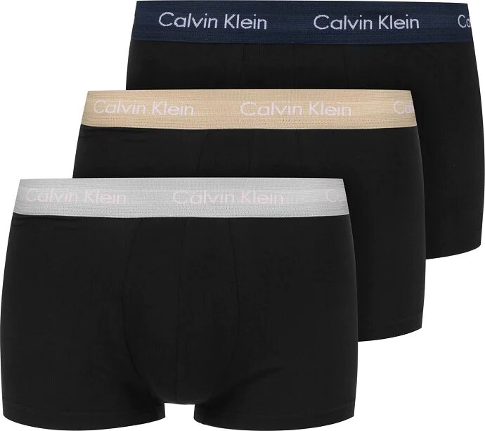 Calvin 3 Boxer Uomo Art 0000u2664g B-SHORELINE/ CLEM/ TRAVERTINE WB