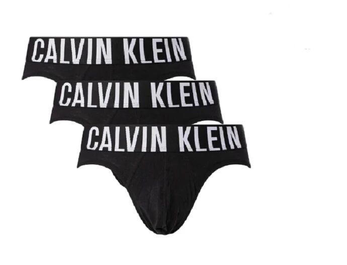 Calvin 3 Slip Uomo Art 000nb3607a BLACK