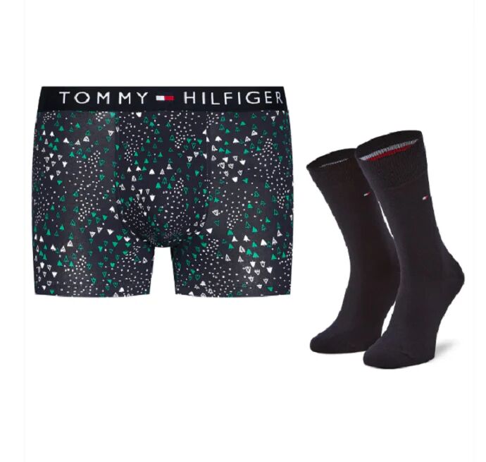 TOMMY HILFIGER Completo Boxer Art. Um0um01996 A-I 22 Colore Foto Misura A Scelta FINE FLAG/DES SKY