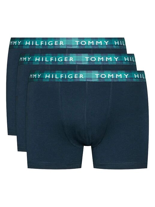 TOMMY HILFIGER 3 Boxer Uomo Art Um0um02702 A-I 22 Colore A Scelta Misura A Scelta PRIM GREEN/PRIM GREEN/PRIM GREEN