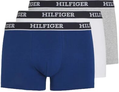 Tommy Hilfiger 3pk Boxer Uomo Art Um0um03185 TWILIGHT INDIGO/ PERI BLUE