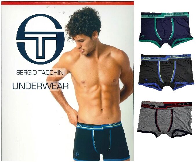 SERGIO TACCHINI 6 Boxer Uomo Art 19061 Colore Foto Misura A Scelta FOTO S