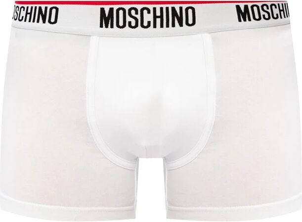 MOSCHINO 3 Pack Boxer Uomo Art A4706 5670 1 Colore Foto Misura A Scelta bianco XS