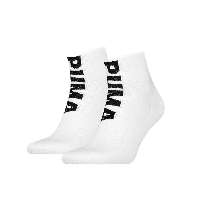 PUMA 2 Pack Calze Corte Uomo Art 701211003 Colore E Misura A Scelta BIANCO