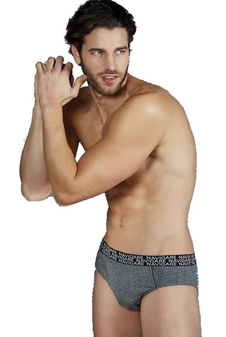 NAVIGARE 6 Slip Uomo In Cotone Elasticizzato Art 805z Colore Foto Misura A Scelta ASS 3/S