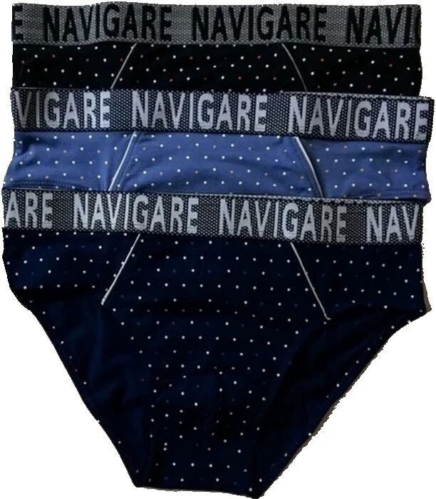 NAVIGARE 6 Slip Uomo Art B2996z Colore Foto Misura A Scelta FOTO