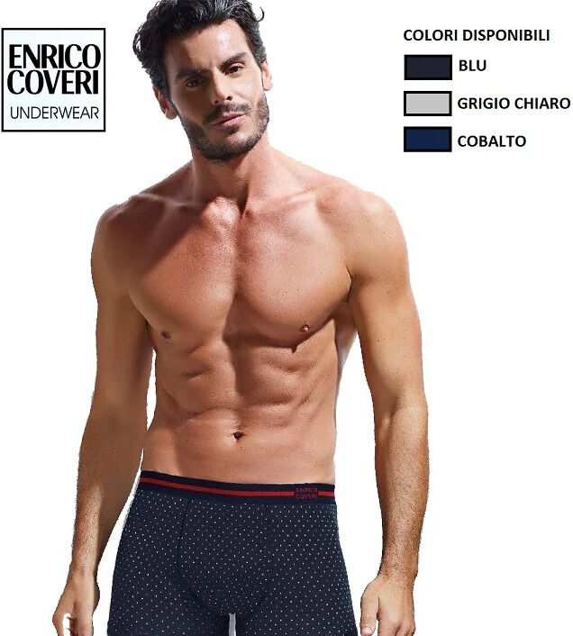 ENRICO COVERI 6 Boxer Uomo Art Eb1665 Colore Foto Misura A Scelta FOTO XL