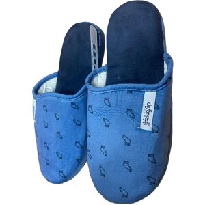 DEFONSECA Pantofole Uomo Art Milano Dcu 306 Colore E Misura A Scelta AZZURRO