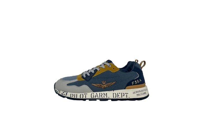 Aeronautica Militare Scarpe Uomo Art 241sc276ct3332 DARK BLUE/LIGTH BLUE