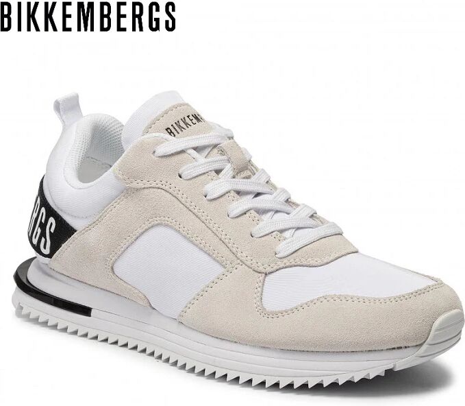 BIKKEMBERGS Scarpe Uomo Art B4bkm0028 White Colore Foto Misura A Scelta WHITE 43