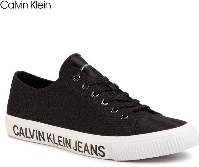 Calvin Scarpe Uomo Art B4s0112x Black Colore Foto Misura A Scelta NERO 40