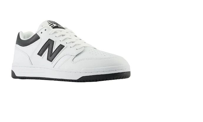 New Balance Scarpe Uomo Art Bb480lbk BIANCO  NERO