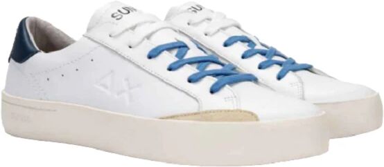 Sun68 Scarpe Uomo Art Z34140 BIANCONAVYBLUE