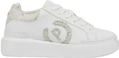 Pollini Scarpa Donna Art Sa15184g0hx BIANCO/ARGENTO